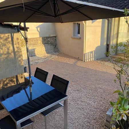 Petite Maison En Pierre Au Calme Avec Exterieur Montbellet Exterior foto
